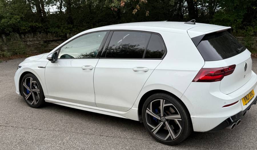 High-performance VW Golf R car hire from NW Car Hire, North West UK